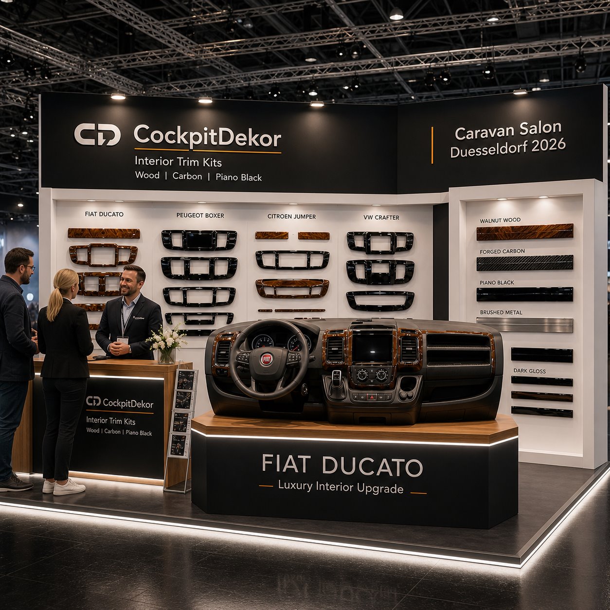 Vehicle-specific interior trim market concept